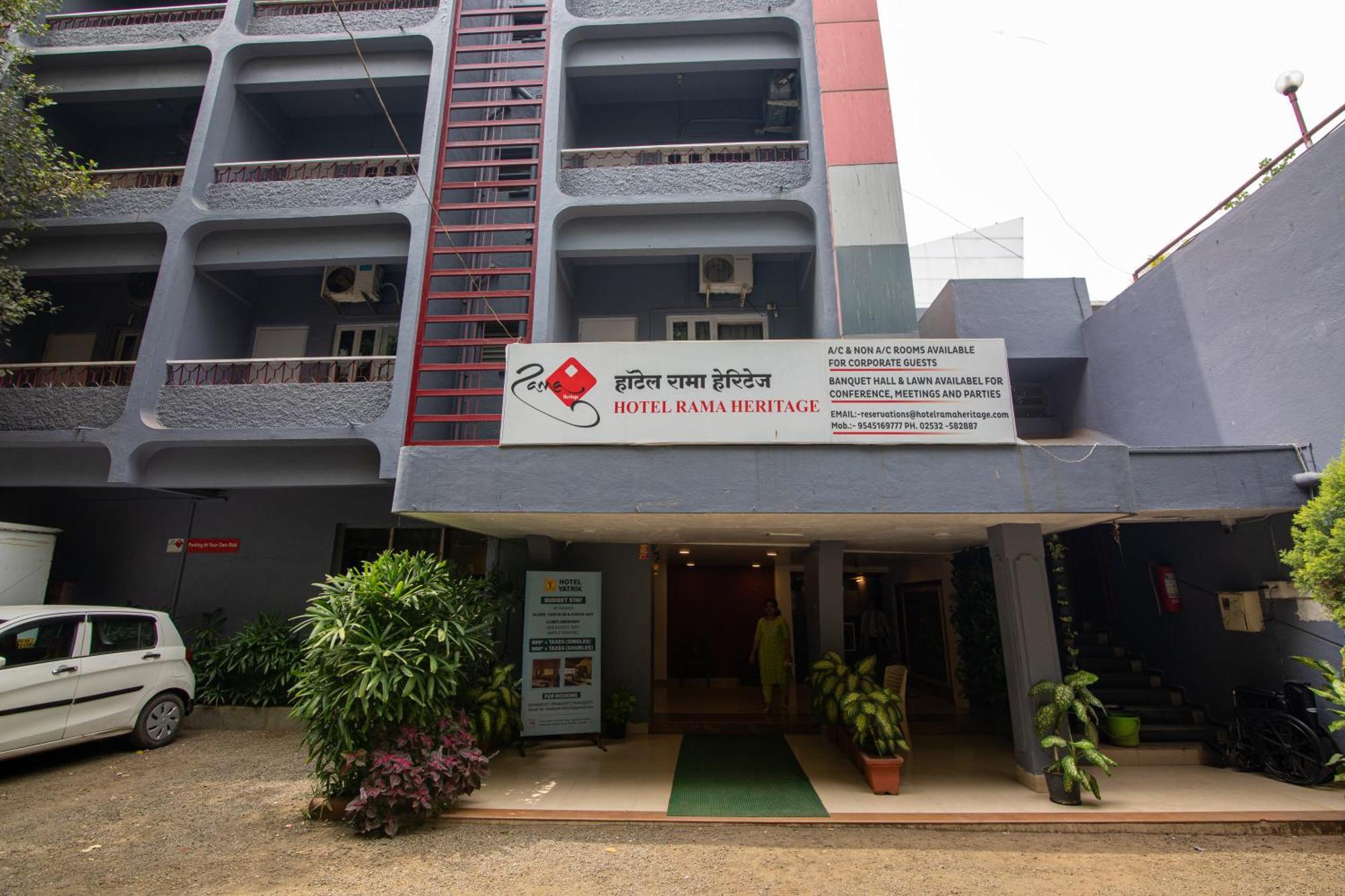 Hotel Rama Heritage Nashik Exteriör bild
